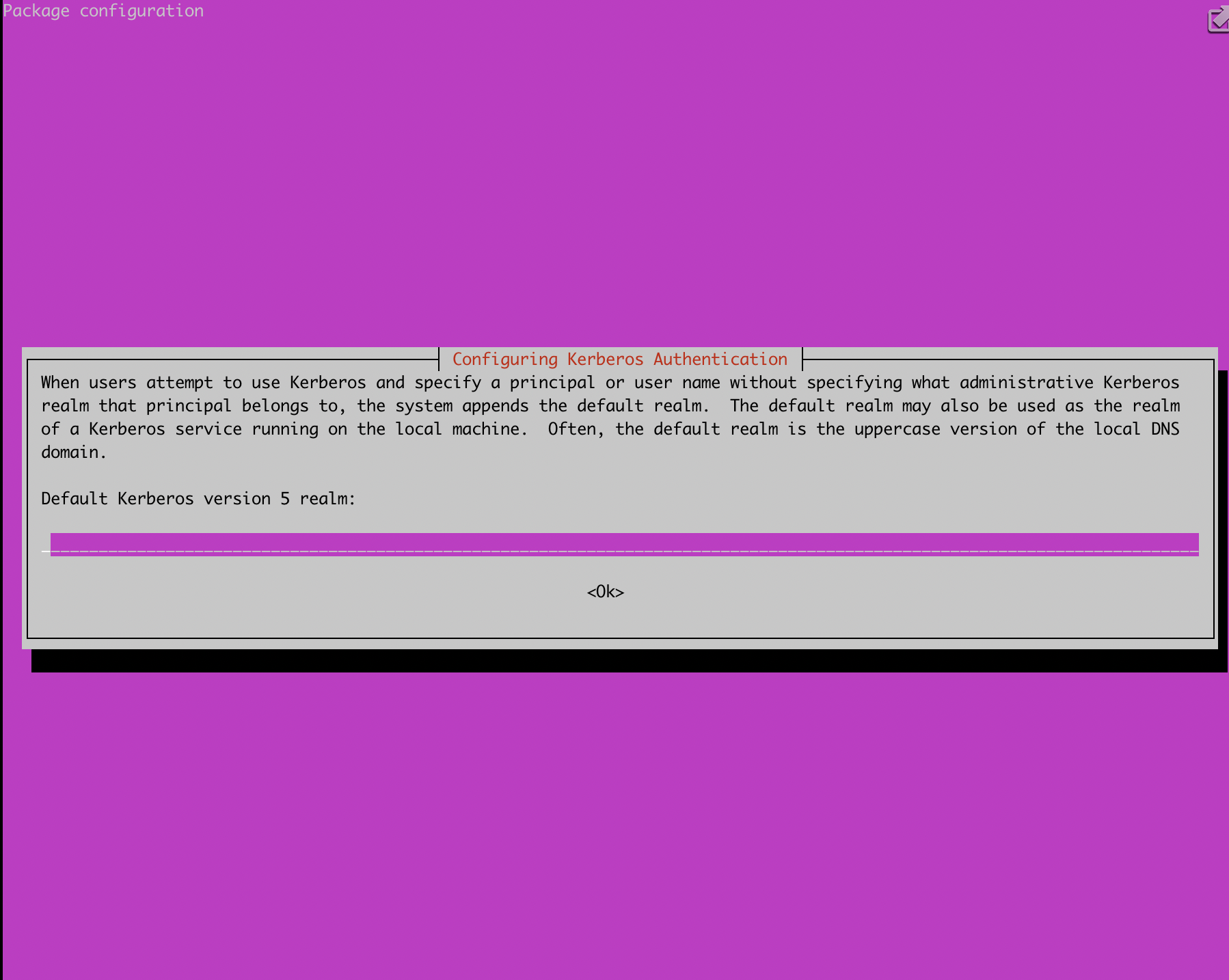 krb5-kdc-install